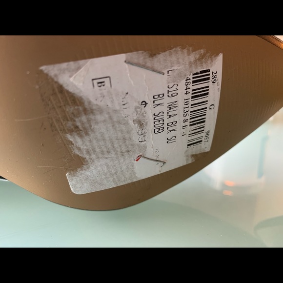 Vintage shoe black with Heel - Picture 7 of 8